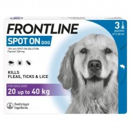Frontline Spot on Dog L 20 - 40kg Frontline Jedna Pipeta