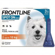Frontline Spot on Dog S 2 - 10kg Jedna Pipeta