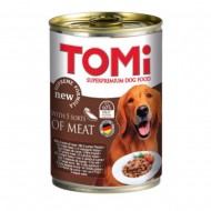 Tomi Dog Konzerva 5 Vrsta Mesa 400g / 0.4kg Tomi Dog Konzerva 5 Vrsta Mesa 400g / 0.4kg