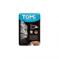 Tomi Cat Sos losos i pastrmka 100g